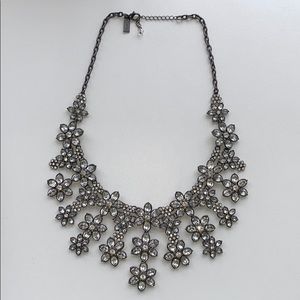 The Limited large rhinestone statement necklace